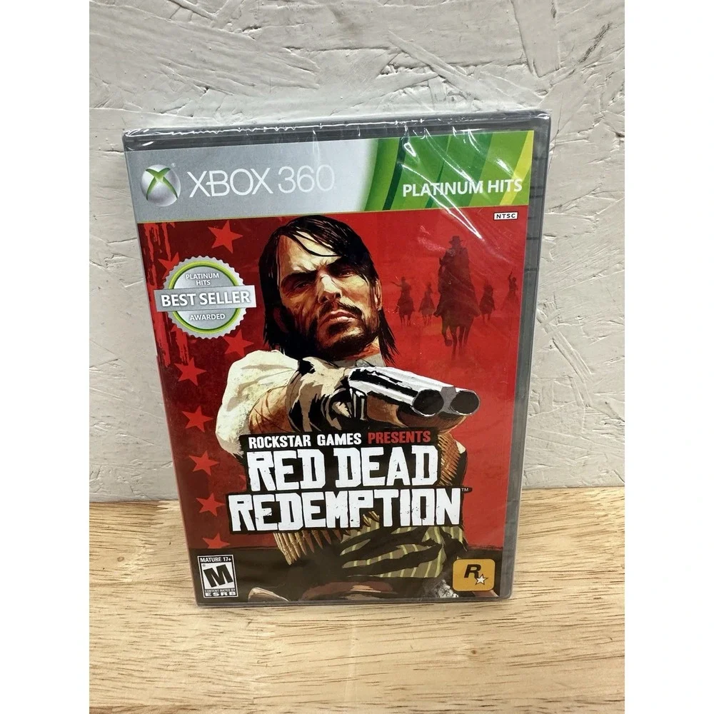 Red Dead Redemption Platinum Hits NEW SEALED (Microsoft Xbox 360, 2010)